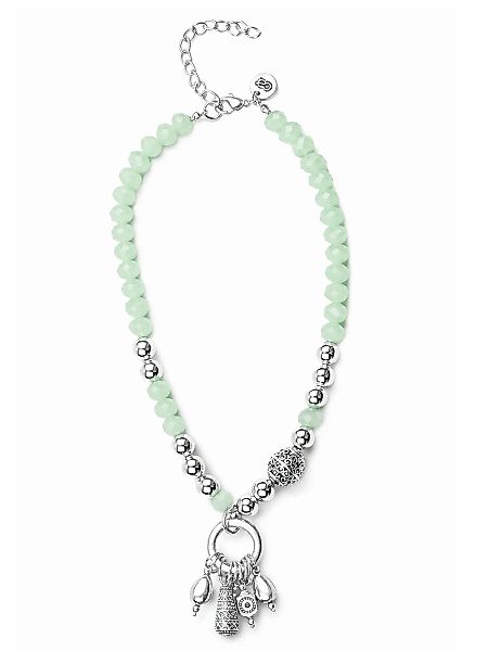 COLLEZIONE ALESSANDRO Kette mit Anhänger "Alina" mit facettierten Glasperle günstig online kaufen