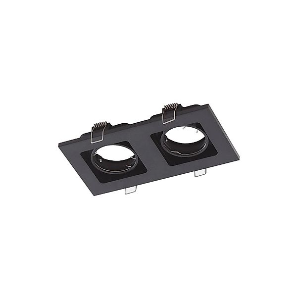 Lindby Thorid 10017618 Modern in Schwarz aus Metall 2-flammig GU10 Wohnzimm günstig online kaufen