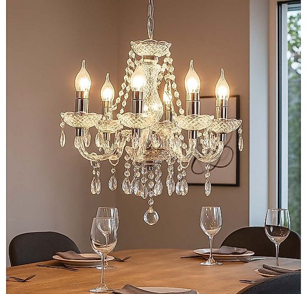 NOWA Kronleuchter, Leuchtmittel nicht inklusive, Kronleuchter Hängelampe Lü günstig online kaufen