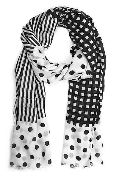 COLLEZIONE ALESSANDRO Modeschal "Daline" 1 Stk. tlg. im Designmix mit Punkt günstig online kaufen