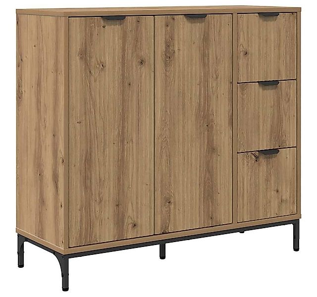 vidaXL Sideboard Sideboard Artisan-Eiche 89,5 x 33 x 82 cm Holzwerkstoff (1 günstig online kaufen