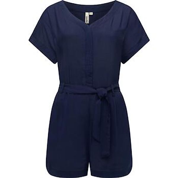 Ragwear Jumpsuit "Salwin Solid", Kurzer Overall mit Taillen-Bindeband günstig online kaufen