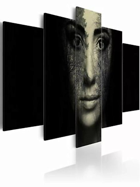 artgeist Wandbild Breath of nature grau/schwarz Gr. 200 x 100 günstig online kaufen