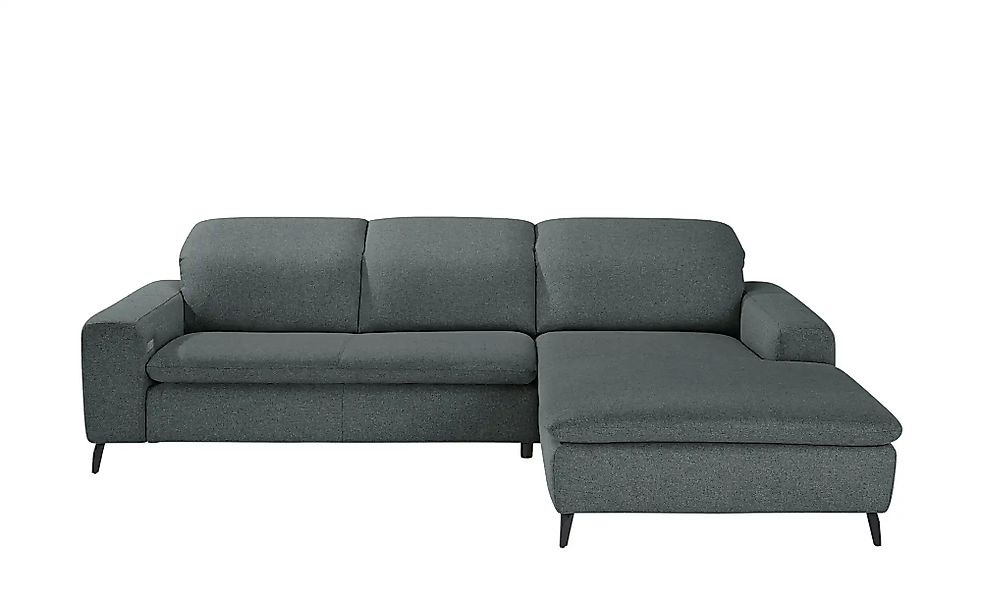 Jette Home Ecksofa aus Flachgewebe Jette Sense ¦ grau Polstermöbel > Sofas günstig online kaufen