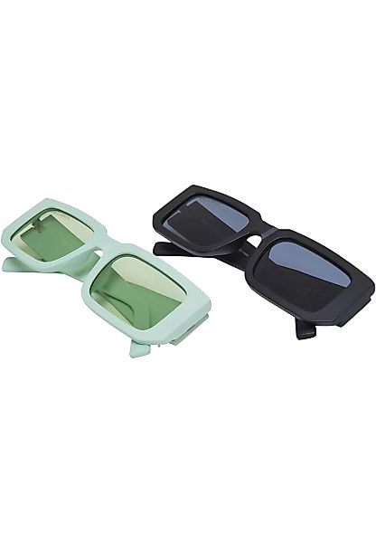 URBAN CLASSICS Sonnenbrille "Unisex Sunglasses Helsinki 2-Pack" günstig online kaufen