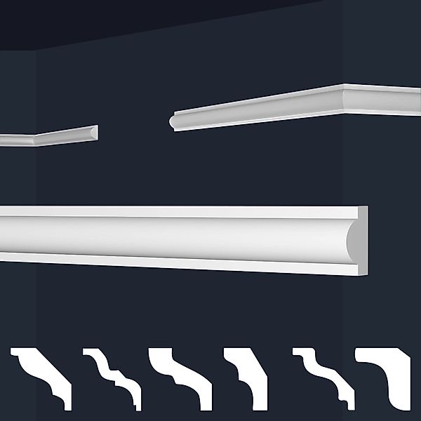 marbet design Stuckleiste E-27, Maxi-Sparpaket, XPS günstig online kaufen