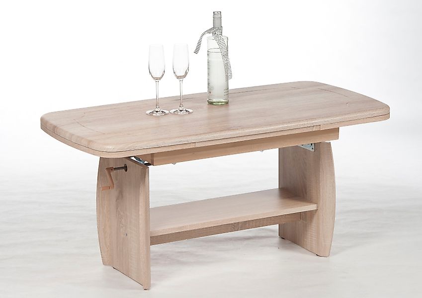 Stolkom Sp.z.o.o. Couchtisch Kirk, höhenverstellbar, Tisch günstig online kaufen