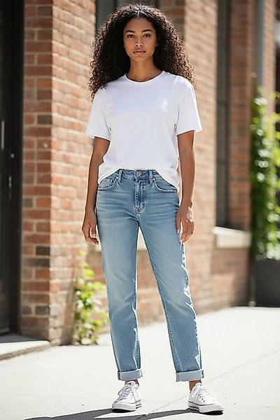 Herrlicher Boyfriend-Jeans Herrlicher, Shyra TAP Boyfriend Jeans destroy de günstig online kaufen