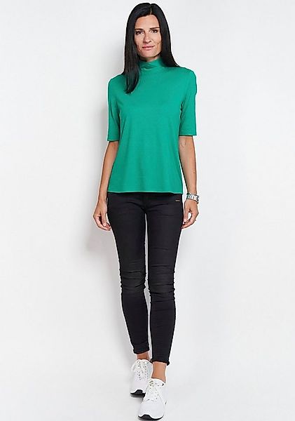 Seidel Moden Stehkragenshirt im hüftlangen Schnitt, MADE IN GERMANY günstig online kaufen