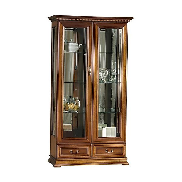 Xlmoebel Vitrine Neuer massiver Vitrinenschrank mit klassischem Design aus günstig online kaufen