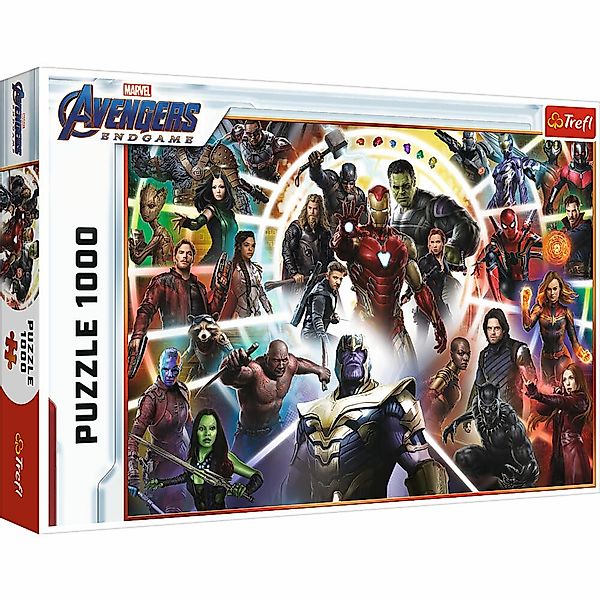 Trefl Puzzle Marvel Avengers, 1000 Puzzleteile günstig online kaufen