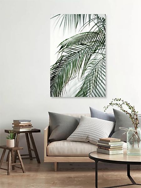 Poster / Leinwandbild - Palm Leaves 21 günstig online kaufen
