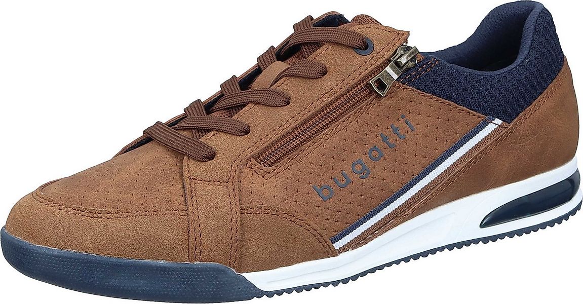 bugatti Schnürer Schnürschuh aus Textil günstig online kaufen