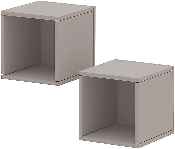 INOSIGN Wandregal "Infinity" Set, 2 kleine Würfelregale, 2 Stk. tlg. Würfel günstig online kaufen