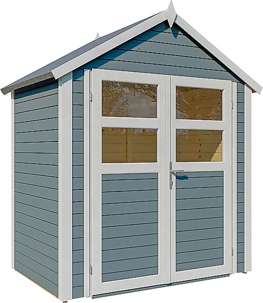 KONIFERA Gartenhaus "Visby 1" Inklusive Fussboden, in 4 Größen und 2 Farben günstig online kaufen