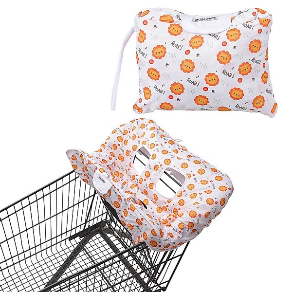 Navaris Babybettdecke 2-in-1 Einkaufswagen- und Hochstuhlbezug günstig online kaufen