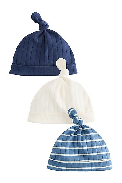 Next Erstlingsmütze Mützen mit Knotendetail 100 % günstig online kaufen