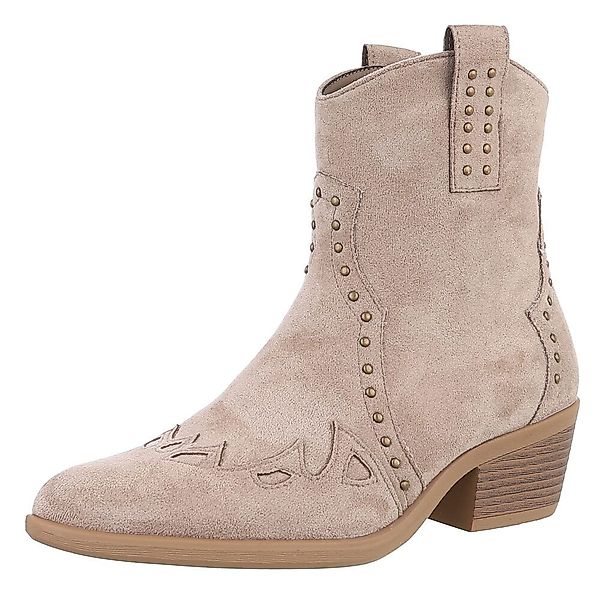 Ital-Design Damen Cowboyboots Western Westernstiefelette (88812568) günstig online kaufen