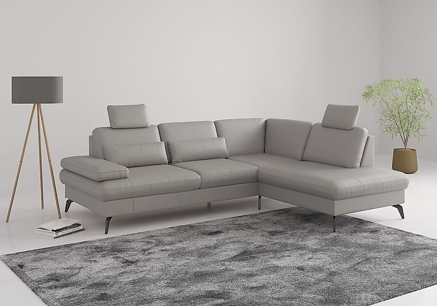 sit&more Ecksofa Morris L-Form, inkl. Sitztiefenverstellung, günstig online kaufen