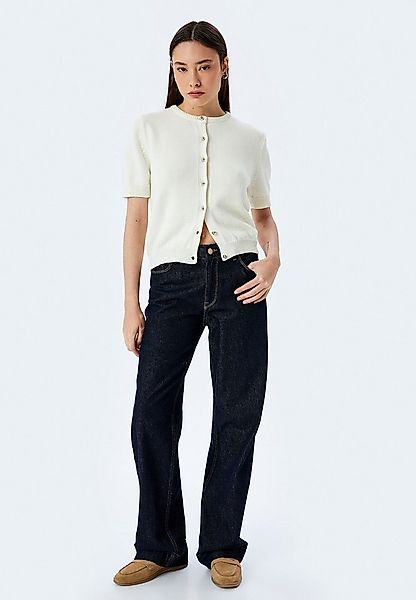 Koton Cardigan Rundhalsausschnitt Mit Knöpfen Cardigan günstig online kaufen