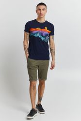 !Solid Print-Shirt SDPedro T-Shirt mit Print günstig online kaufen