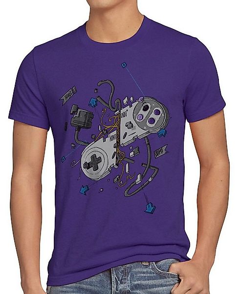 style3 T-Shirt 16-Bit Gamer snes nes kart super nintendo mario retro classi günstig online kaufen