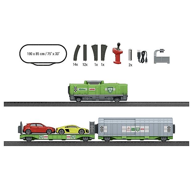 Märklin Spielzeug-Eisenbahn Märklin World 29347 H0 Startpackung Autotranspo günstig online kaufen