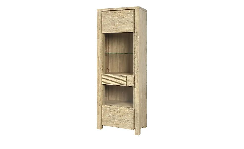 Vitrine  Sahara ¦ holzfarben ¦ Maße (cm): B: 70 H: 189,8 T: 40.0 Schränke > günstig online kaufen