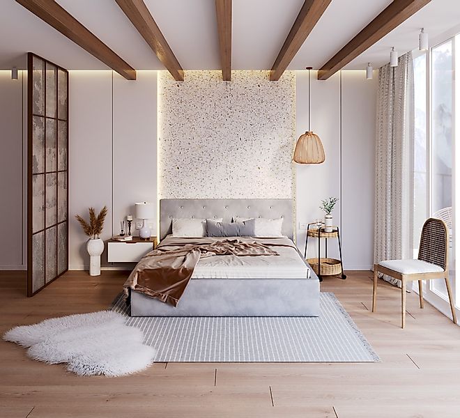 FDM Polsterbett Bettrahmen Bettgestell 90x200, 120x200, günstig online kaufen