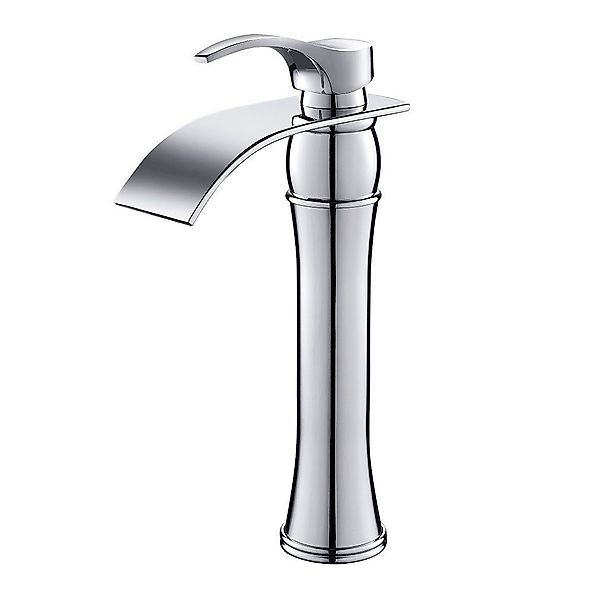 Auralum Max Waschtischarmatur Wasserfall Bad-Wasserhahn chrom günstig online kaufen