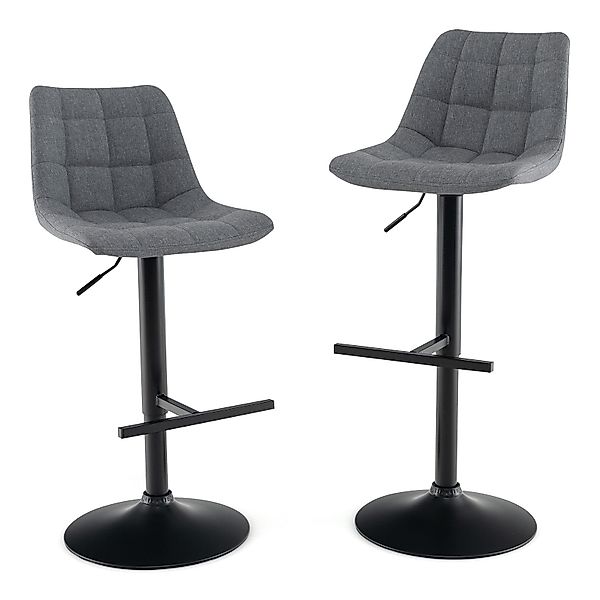 COSTWAY Barhocker (2er Set), Küchenstuhl drehbar günstig online kaufen