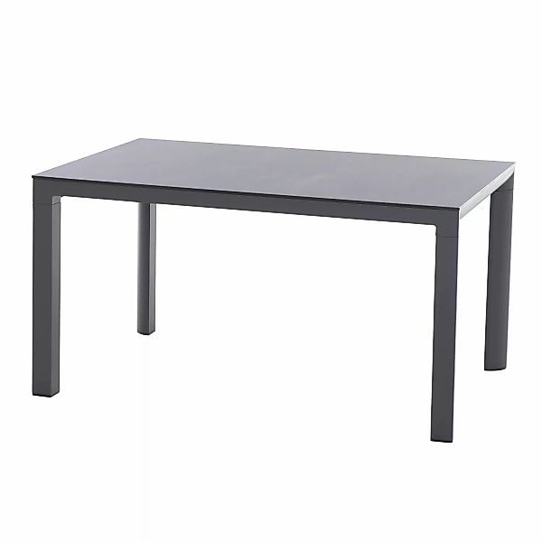 Siena Garden Gartentisch Silva Rechteckig Ferrostone 90 cm x 160 cm günstig online kaufen
