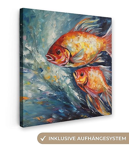 OneMillionCanvasses® Leinwandbild Fisch - Wasser - günstig online kaufen