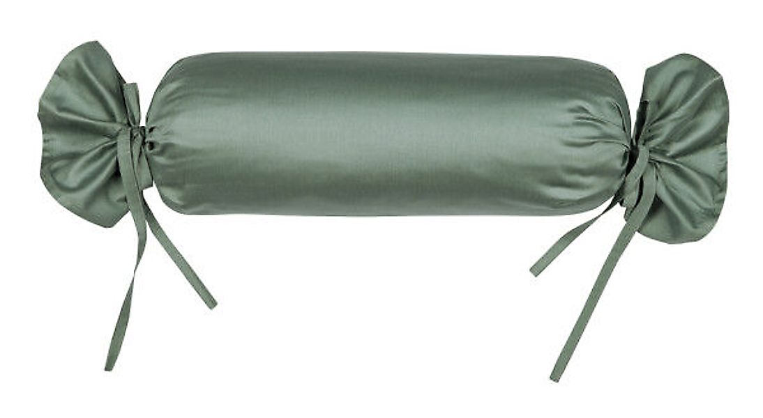 Janine Janine Mako-Satin Bettwäsche Colors 31001 salbeigrün Größe:  15x40 c günstig online kaufen