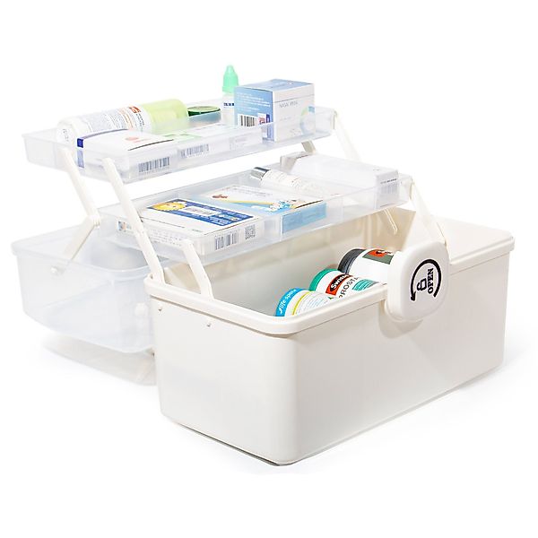 Zedelmaier Aufbewahrungsbox Medikamenten Aufbewahrung Medizinbox Apothekenb günstig online kaufen