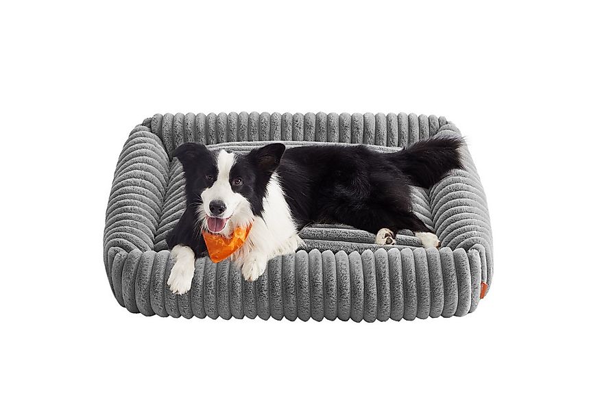 FEANDREA Hundebett, großes orthopädisches Hundekörbchen, Hundekissen Hundem günstig online kaufen