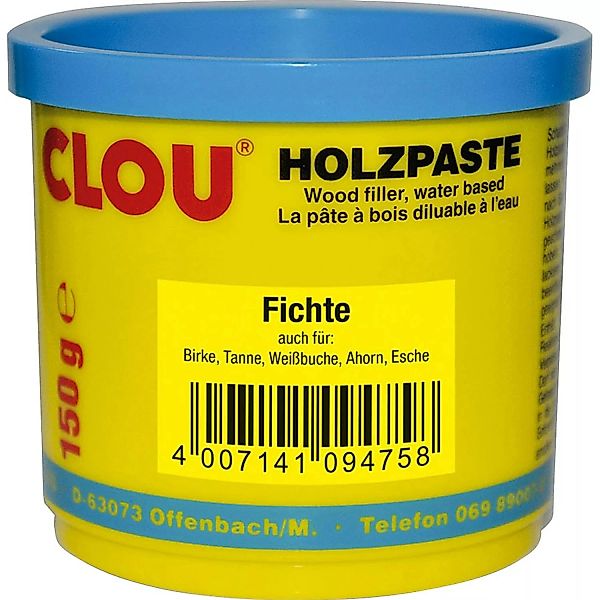 Clou Holzpaste wasserverdünnbar Fichte 150 g günstig online kaufen