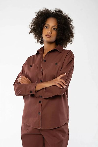 Modell ESHA Overshirt Hemd aus Bio Baumwolle günstig online kaufen