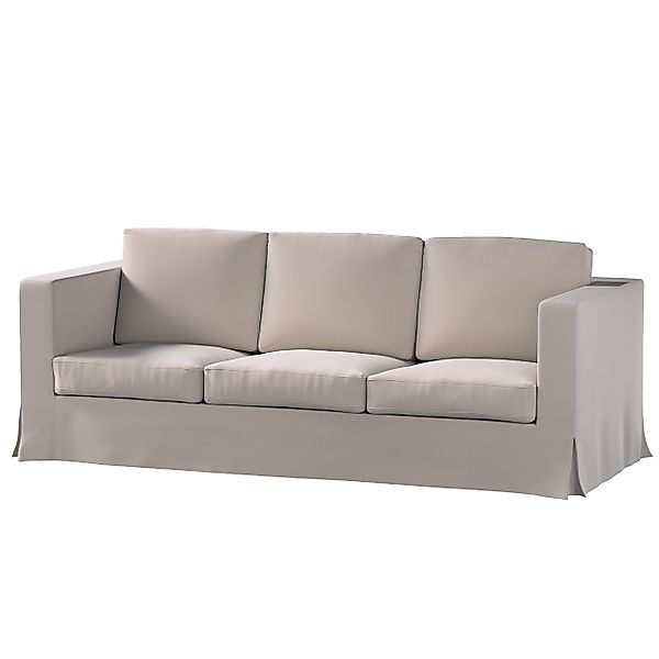 Bezug für Karlanda 3-Sitzer Sofa nicht ausklappbar, lang, beige, Bezug für günstig online kaufen