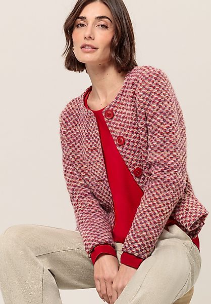 bianca Kurzjacke KATHI in angesagtem Strukturmuster günstig online kaufen