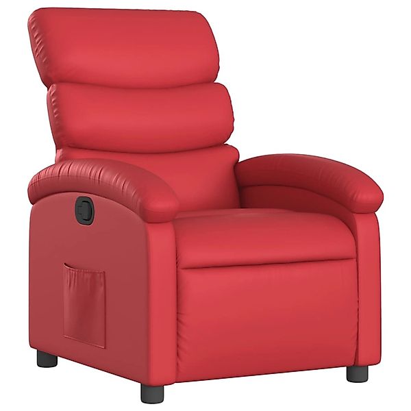 vidaXL Relaxsessel Rot Kunstleder 371718 günstig online kaufen