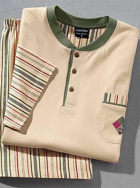 Comte Schlafanzug Shorty günstig online kaufen