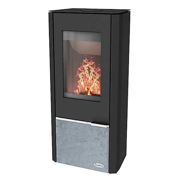 Fireplace Kaminofen Kingstone Stahl mit Speckstein günstig online kaufen