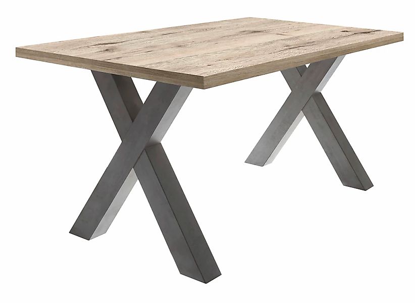 Mäusbacher Esstisch "Mister, TOPSELLER", (), Gestell in X-Form günstig online kaufen