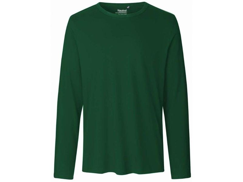 Neutral Langarmshirt Neutral Bio-Herren-Langarmshirt mit Rundhalsaussch günstig online kaufen