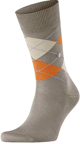 Burlington Manchester Socken Kariert Grau 4180 - Größe 40-46 günstig online kaufen