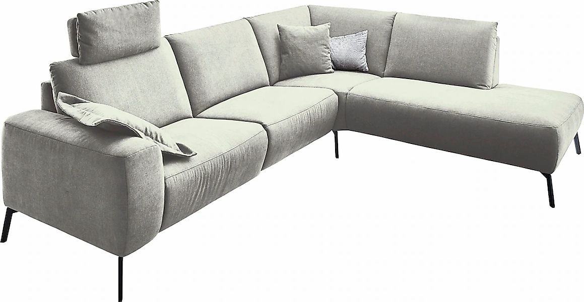 Home affaire Ecksofa "Bellini L-Form" incl. motorischer Relaxfunktio, wahlw günstig online kaufen