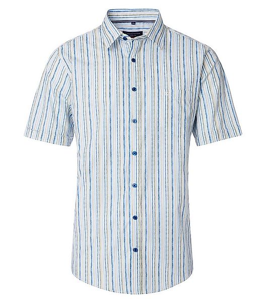 CASAMODA Kurzarmhemd CASAMODA Freizeithemd Kurzarm gestreift günstig online kaufen