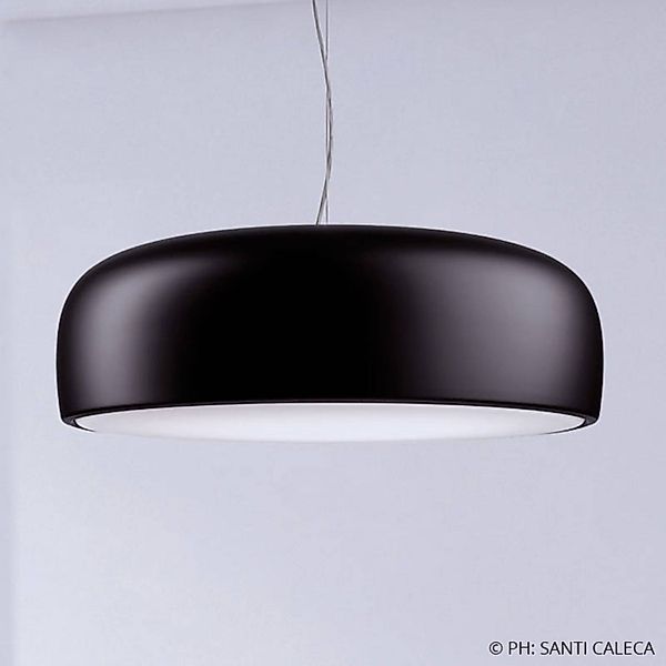 FLOS Smithfield S LED-Hängeleuchte, matt schwarz günstig online kaufen