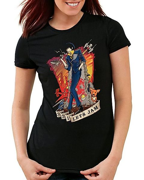 style3 T-Shirt Bounty Blues anime manga swordfish cowboy bebop günstig online kaufen